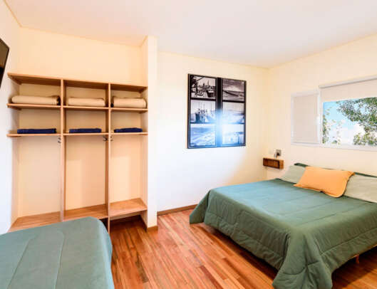 Habitación Suite triple en Puerto Madryn